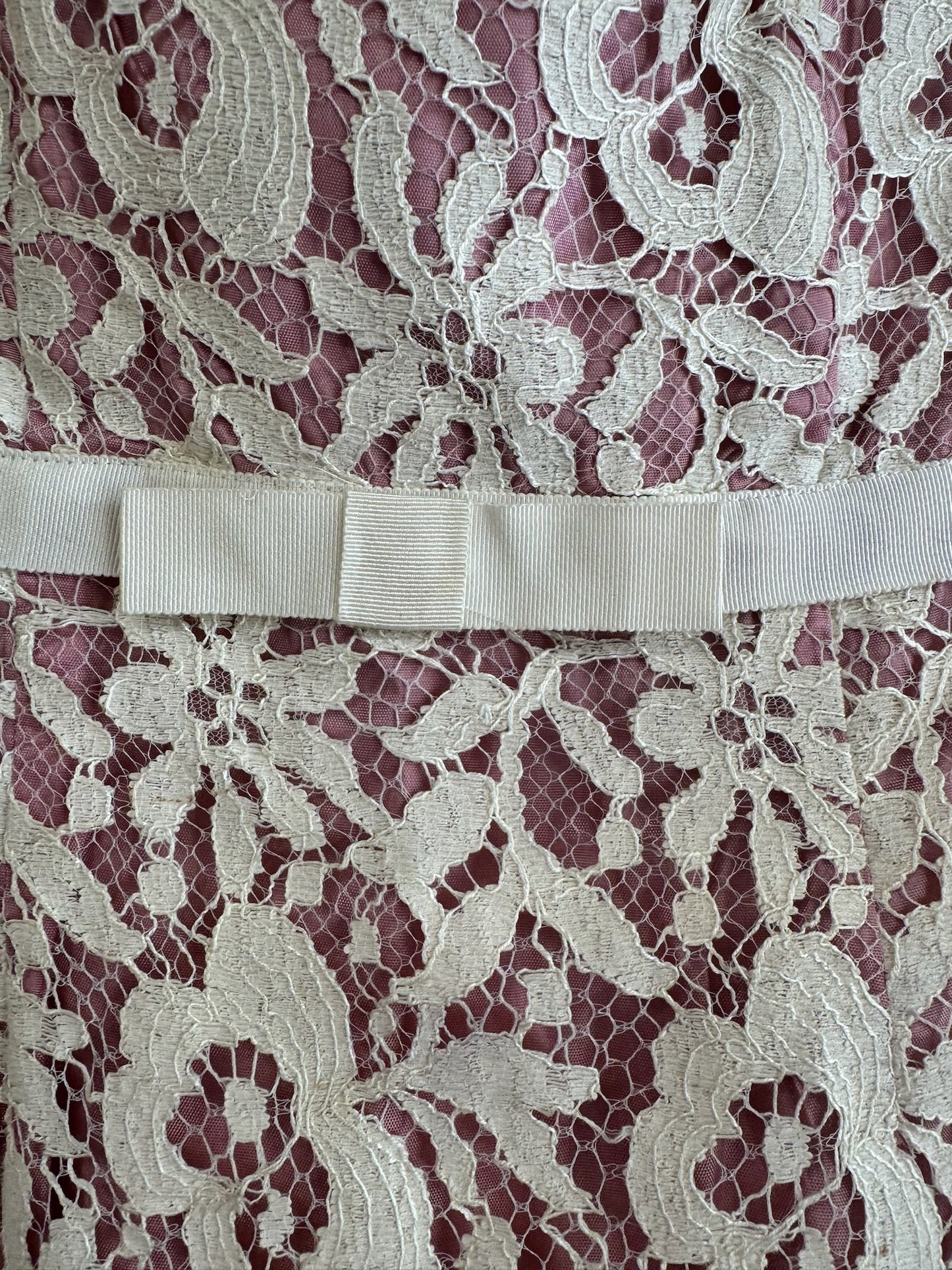 Jill Michelle Lace Strapless Mini Dress, size 2
