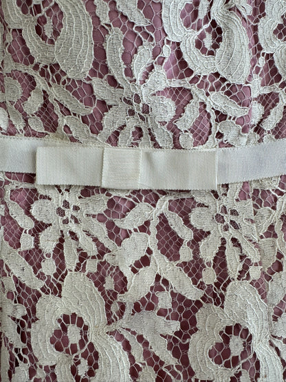 Jill Michelle Lace Strapless Mini Dress, size 2