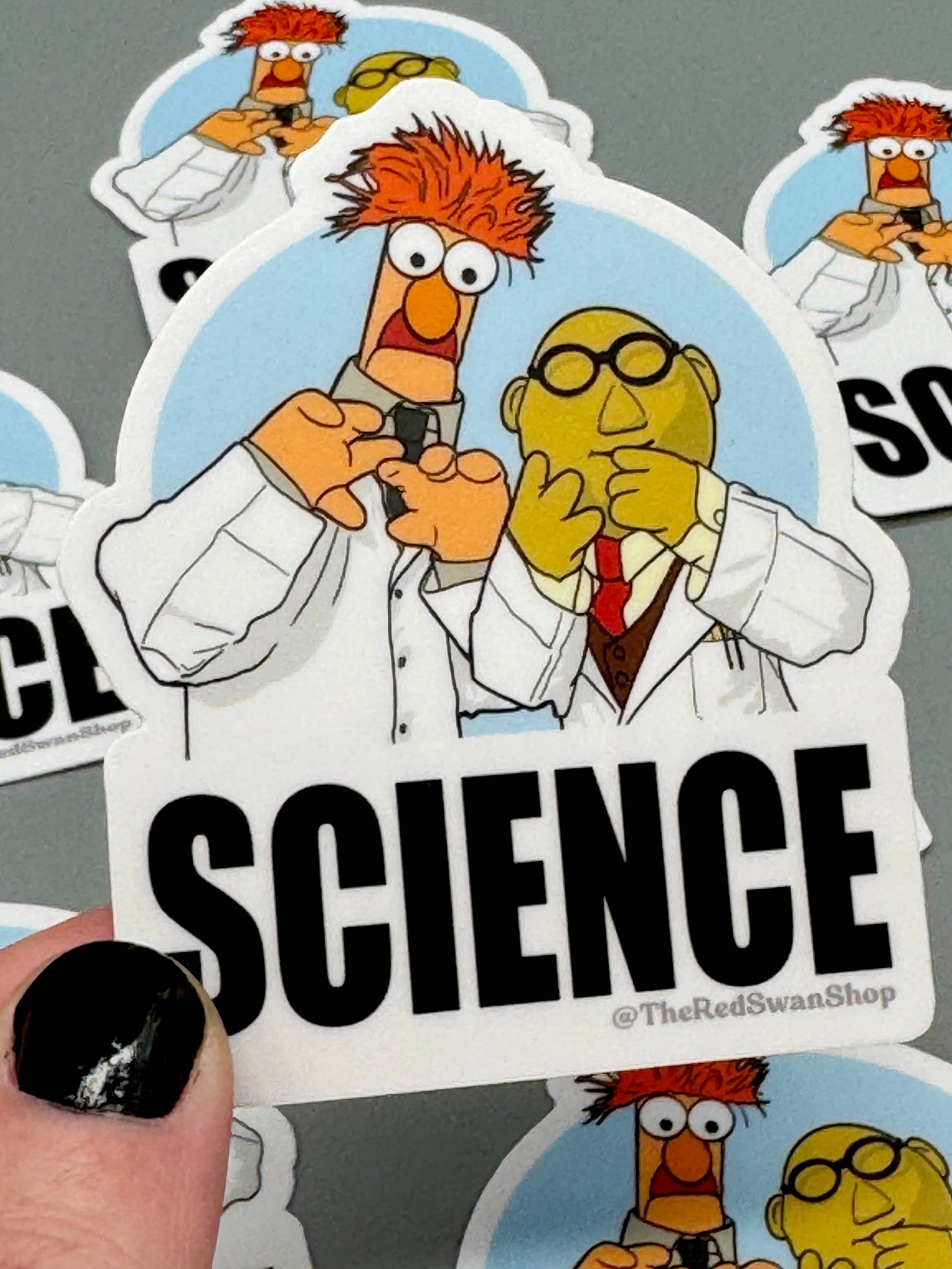 The Muppets - Bunsen and Beaker Sticker - Vinyl Decal