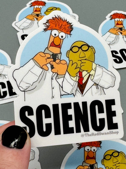 The Muppets - Bunsen and Beaker Sticker - Vinyl Decal