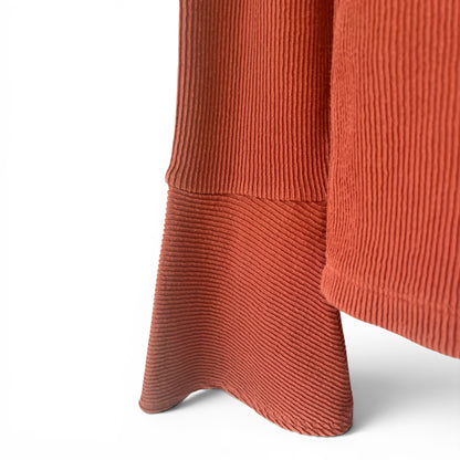 Madewell Rust Color Long Sleeve Shirt, Size S