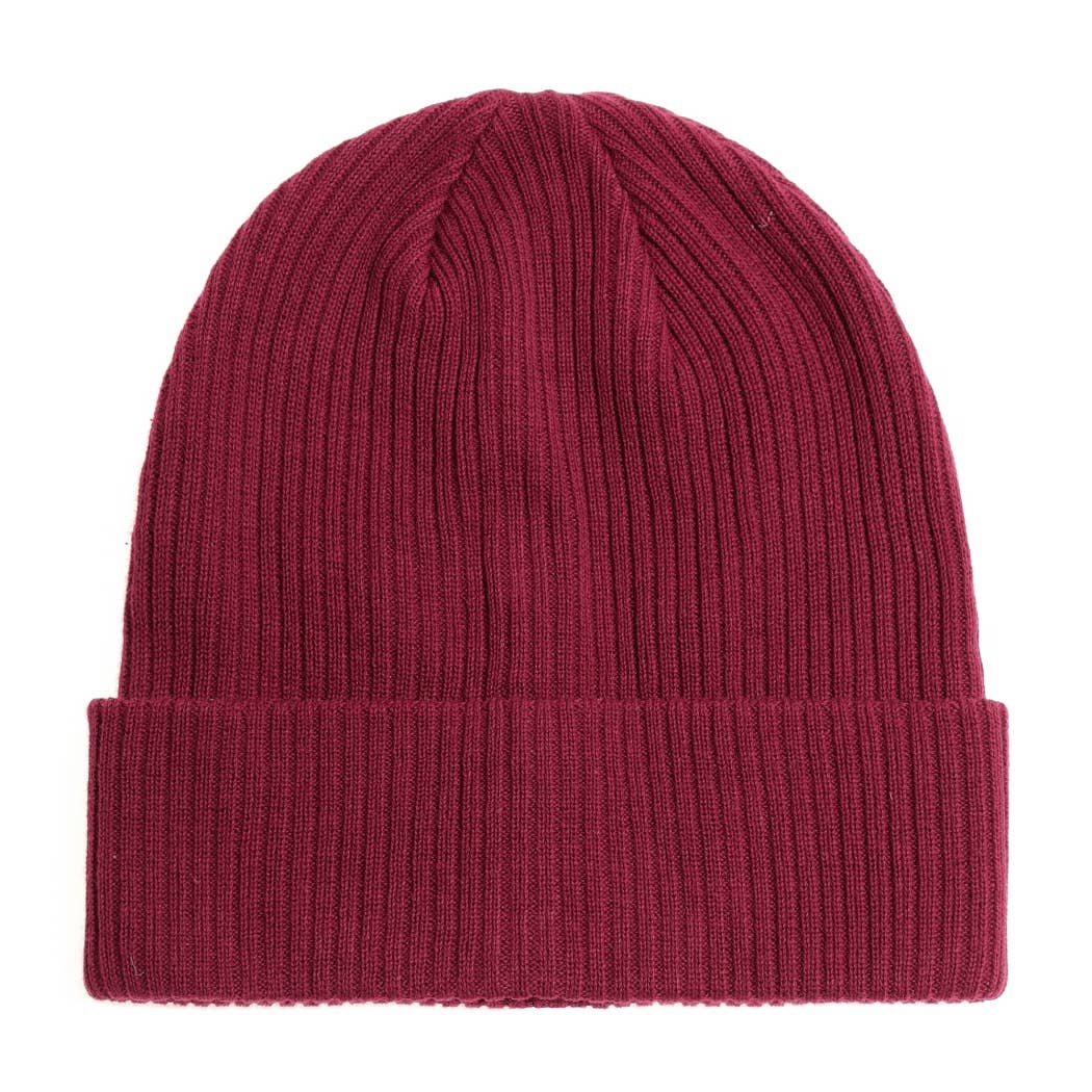 Unisex Cotton Knitted Beanies