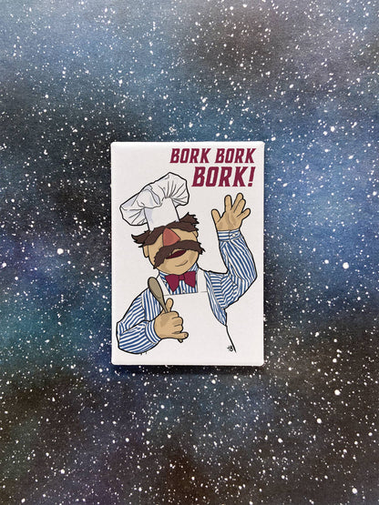 Swedish Chef - Bork Bork Bork! Refrigerator Magnet - The Muppets