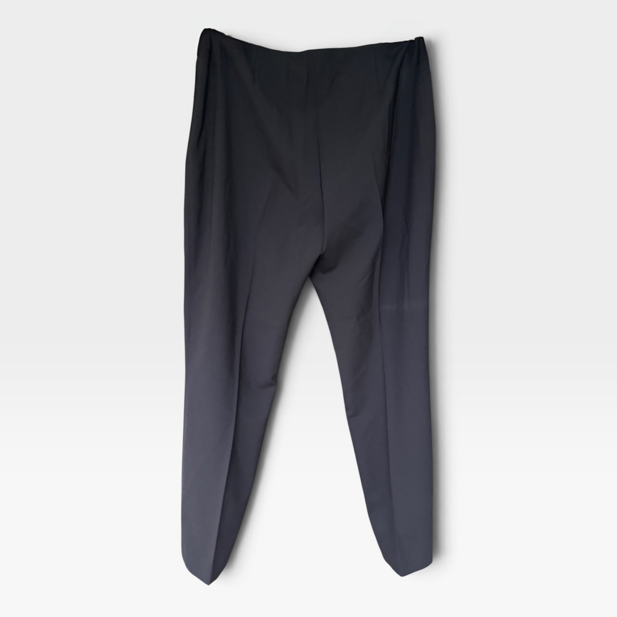 NWT DKNY Perry Black Slim Fit Cropped Trousers, Size 14