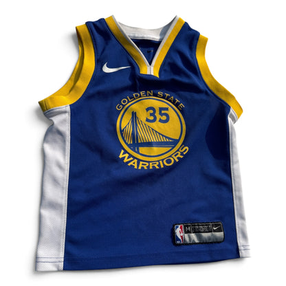 Kevin Durant, Golden State Warriors, Nike NBA Kids Jersey, Size M 5/6