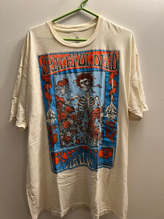 Vintage Grateful Dead Oxford Avalon Ballroom 2009 Tshirt - XL
