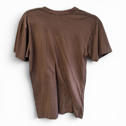 American Apparel Vintage 2000’s T-Shirt, 50-50, Brown, size s