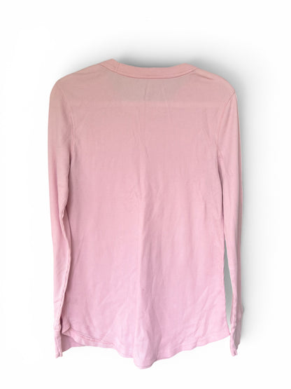 Two Gap Pink Waffle Thermal Shirts, Size L Tall