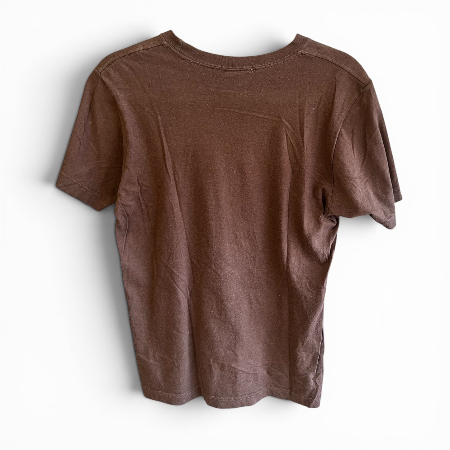 American Apparel Vintage 2000’s T-Shirt, 50-50, Brown, size s