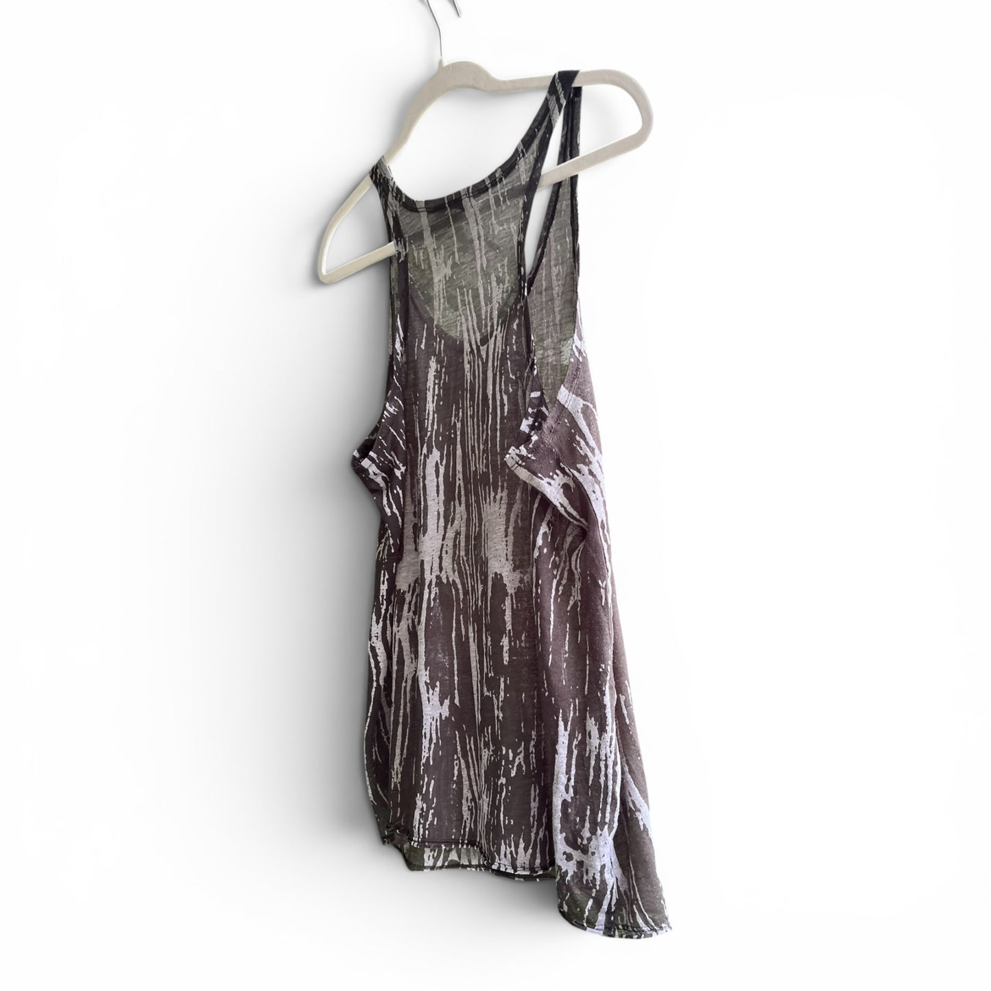 BCBGeneration Sheer Racerback Tank, size large