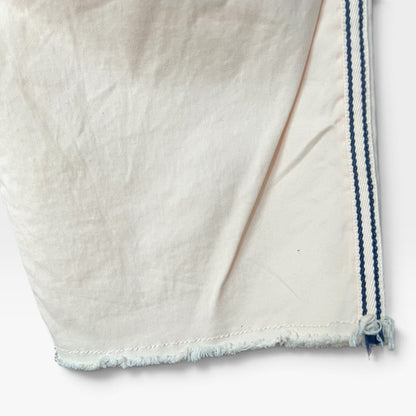 NWT Gap Girlfriend Chinos, Light Peach Color, Frayed Hem, Side Stripes, Size 16