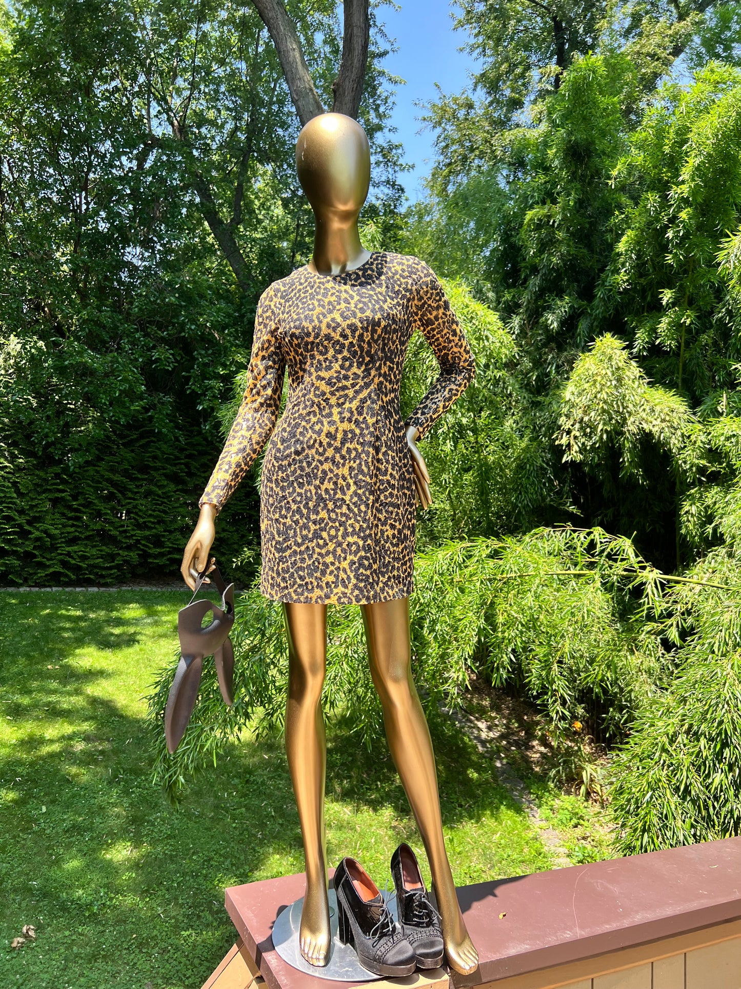 Rodarte for Target Leopard Dress, size 3