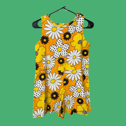Big Kids (or very small adult) 60s Romper