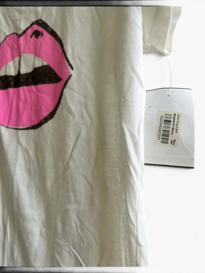 NWT Signorelli Bloomingdale’s Pink Lips T-Shirt, Size L