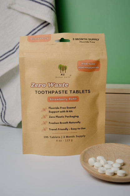 Toothpaste Tablets: 3 Month Refills