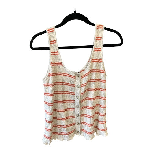 Madewell Striped Knit Tank, size s