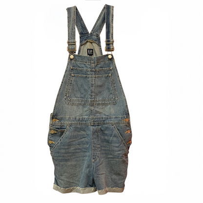Gap Denim Shorts Overalls-Size M