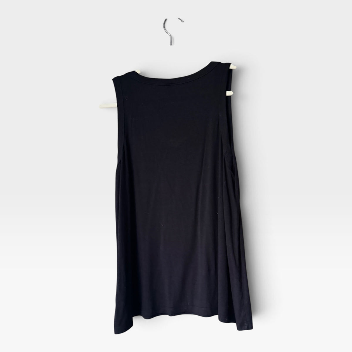Old Navy Luxe Black Relaxed Fit Tank Top, Size M