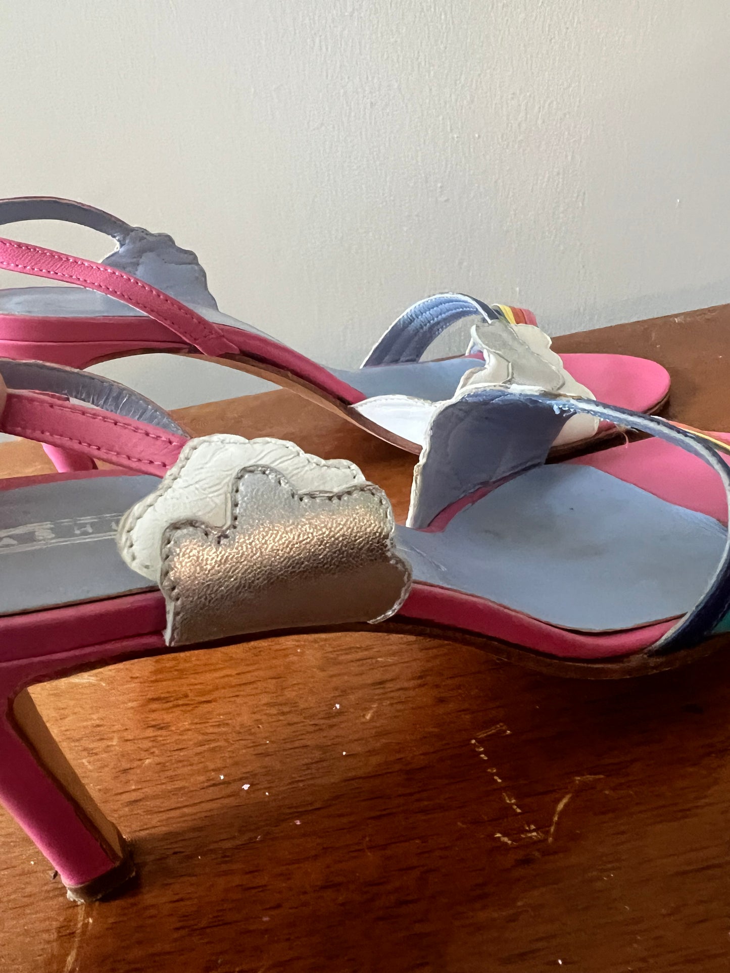 Ashley Dearborn Rainbow Heels size 36