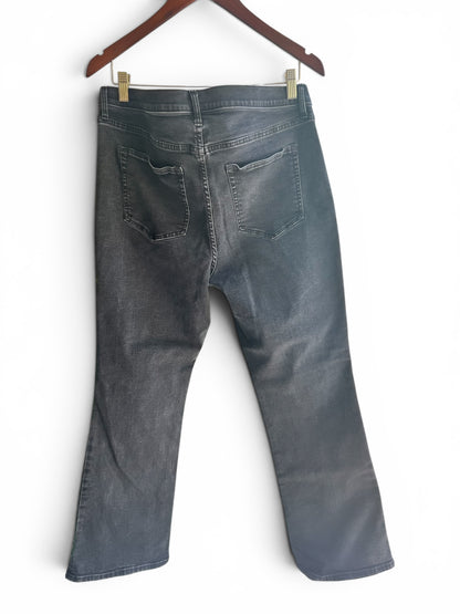 Gap Mid Rise “Baby Boot” cut Women’s Jeans Black/Grey, size 33/16s
