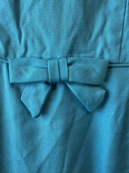Vintage 1950’s Blue Sleeveless Cocktail Dress, size m