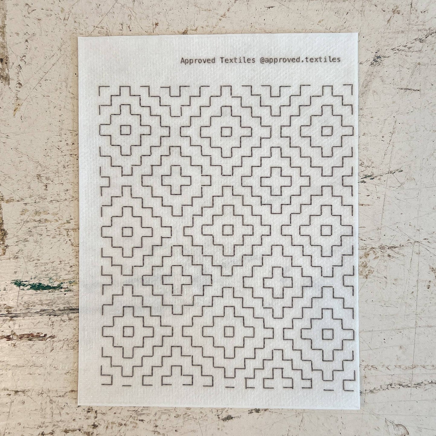 Persimmon Flowers - Minimal Mending + Embellishment Transfer — Visible Mending