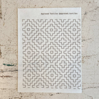 Persimmon Flowers - Minimal Mending + Embellishment Transfer — Visible Mending