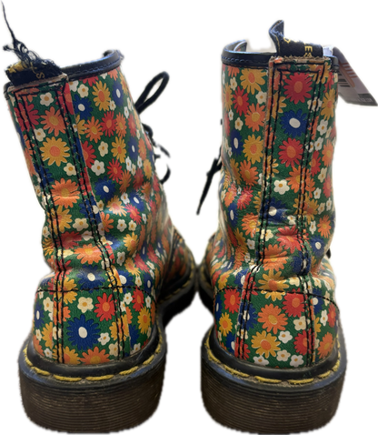Original Doc Martens—Made in England—Floral