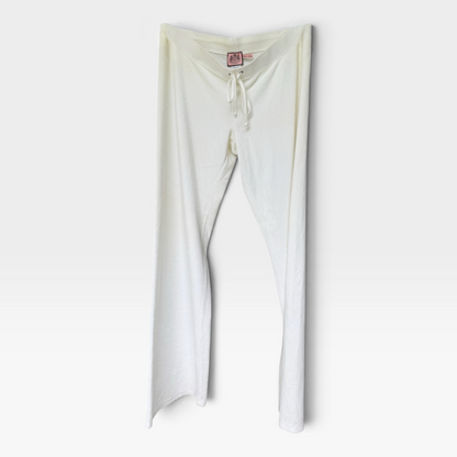 Vintage Juicy Couture White Velour Lounge Pants, EUC, Size XL