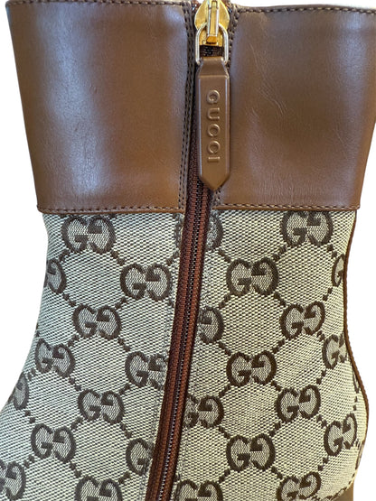 Gucci Women’s Ellis Logo Boots size 37.5