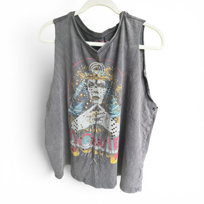 Lucky Brand David Bowie Tank, size xl