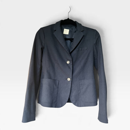 Gap - The Academy - Navy Blue Blazer, Suit Jacket, Coat, Size 0