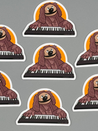 Vinyl Decal - The Muppets - Rowlf Sticker