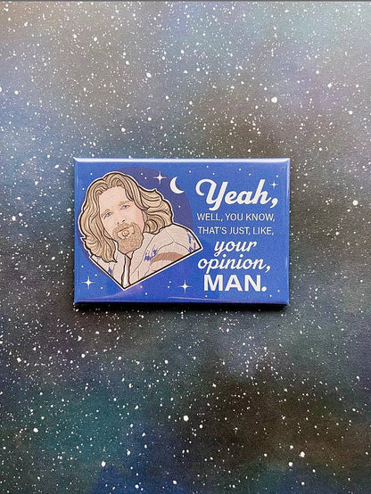 “The Dude” The Big Lebowski Refrigerator Magnet