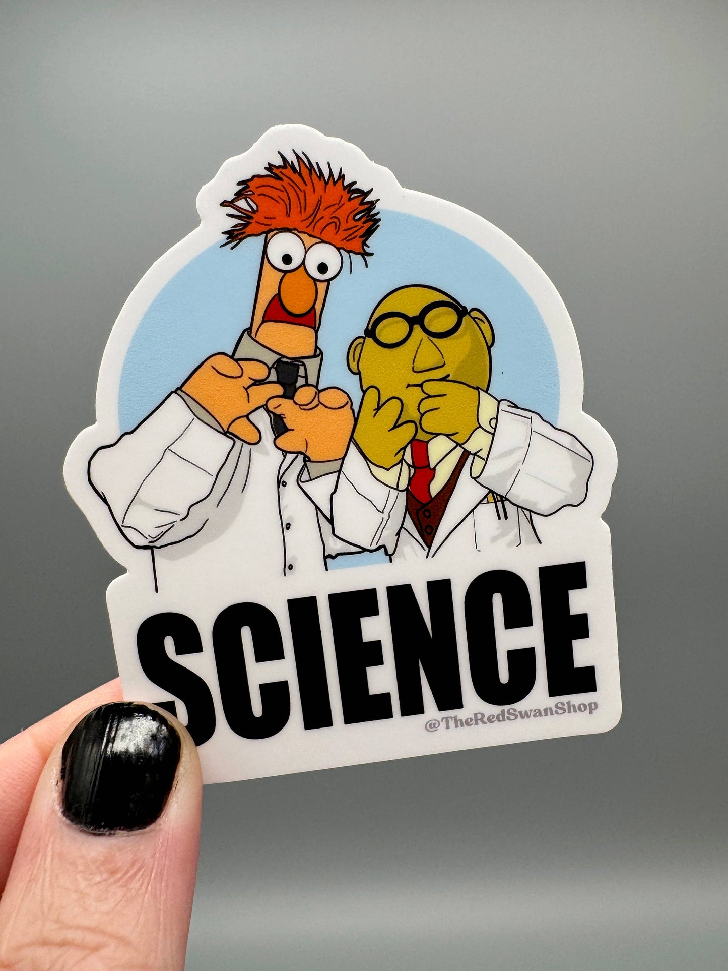 The Muppets - Bunsen and Beaker Sticker - Vinyl Decal
