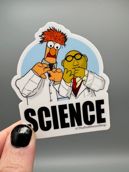 The Muppets - Bunsen and Beaker Sticker - Vinyl Decal