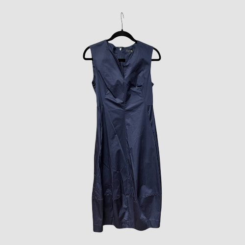 Navy Blue Cos Midi Dress, size 6