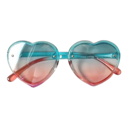 Kid's Heart Shaped Gradient Sunglasses