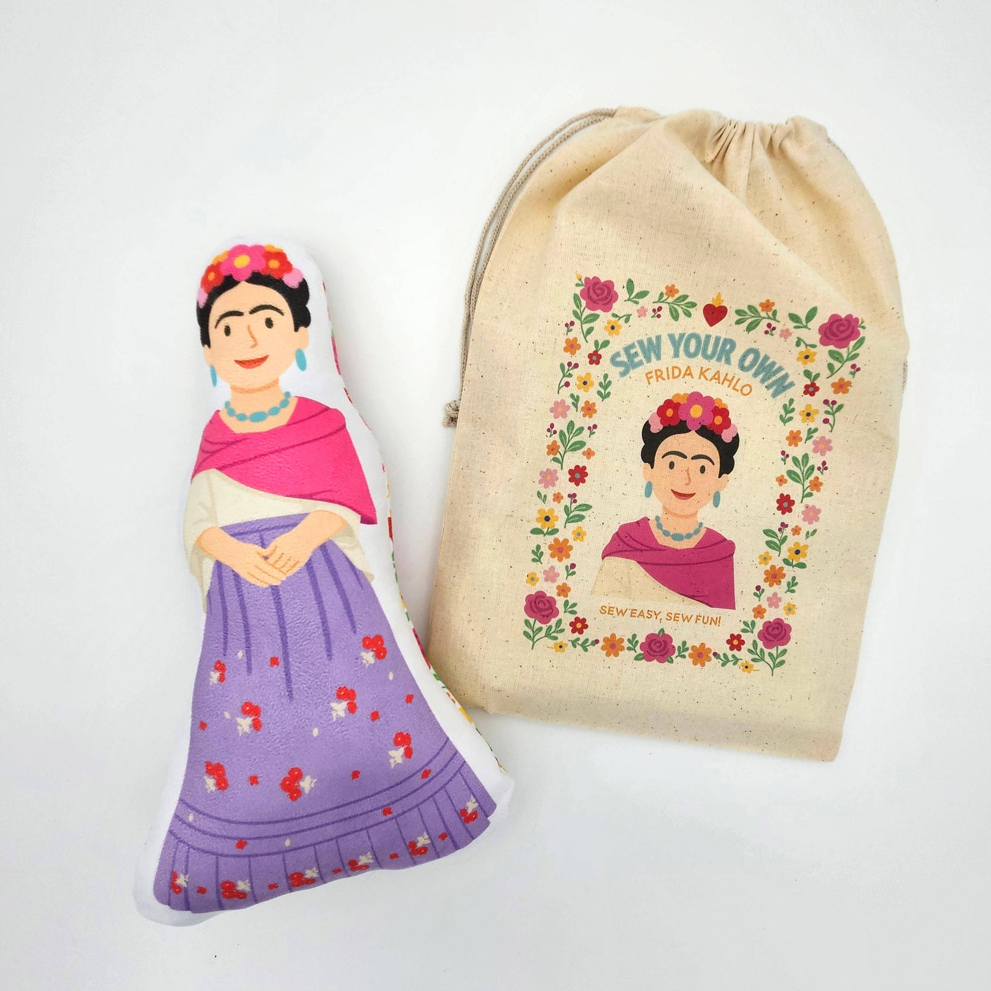 Sew Your Own Frida Kahlo Doll Kit
