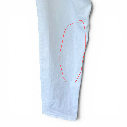 Gap Classic Straight Women’s Denim White Jeans, As Is, Size 16 / 33