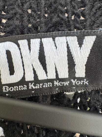 DKNY | Donna Karan New York | Black Relaxed Fit Chunky Knit Sweater, Size XXL