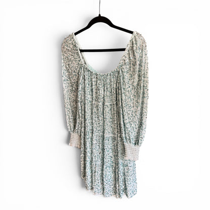 NWT Alice + Olivia Blue Sequin Mini Dress, size xs