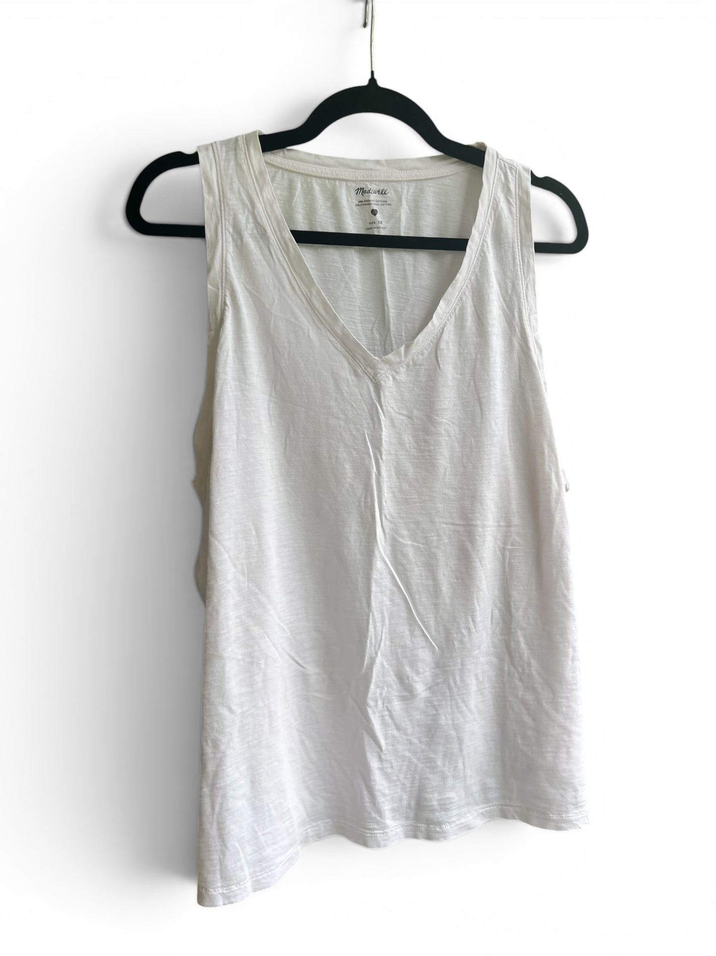 Bundle of Four Madewell Tanks, size 1x