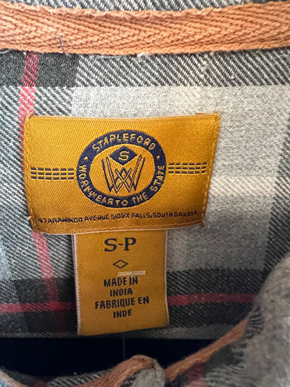Stapleford Workwear to the State, Sioux Falls, SD, Flannel Shirt, size s