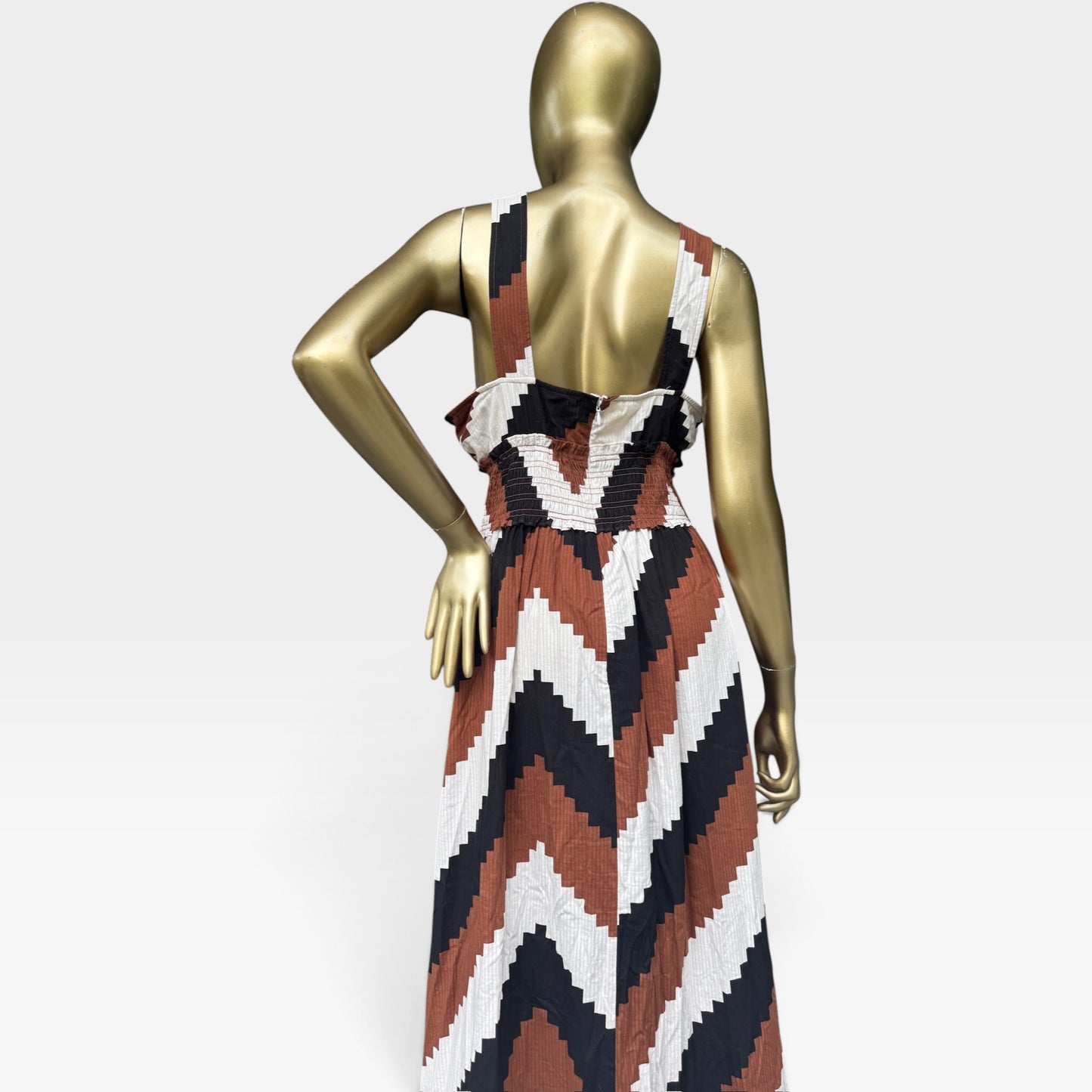 EUC Anthropologie Plenty by Tracy Reese Halter Maxi Dress, Size L