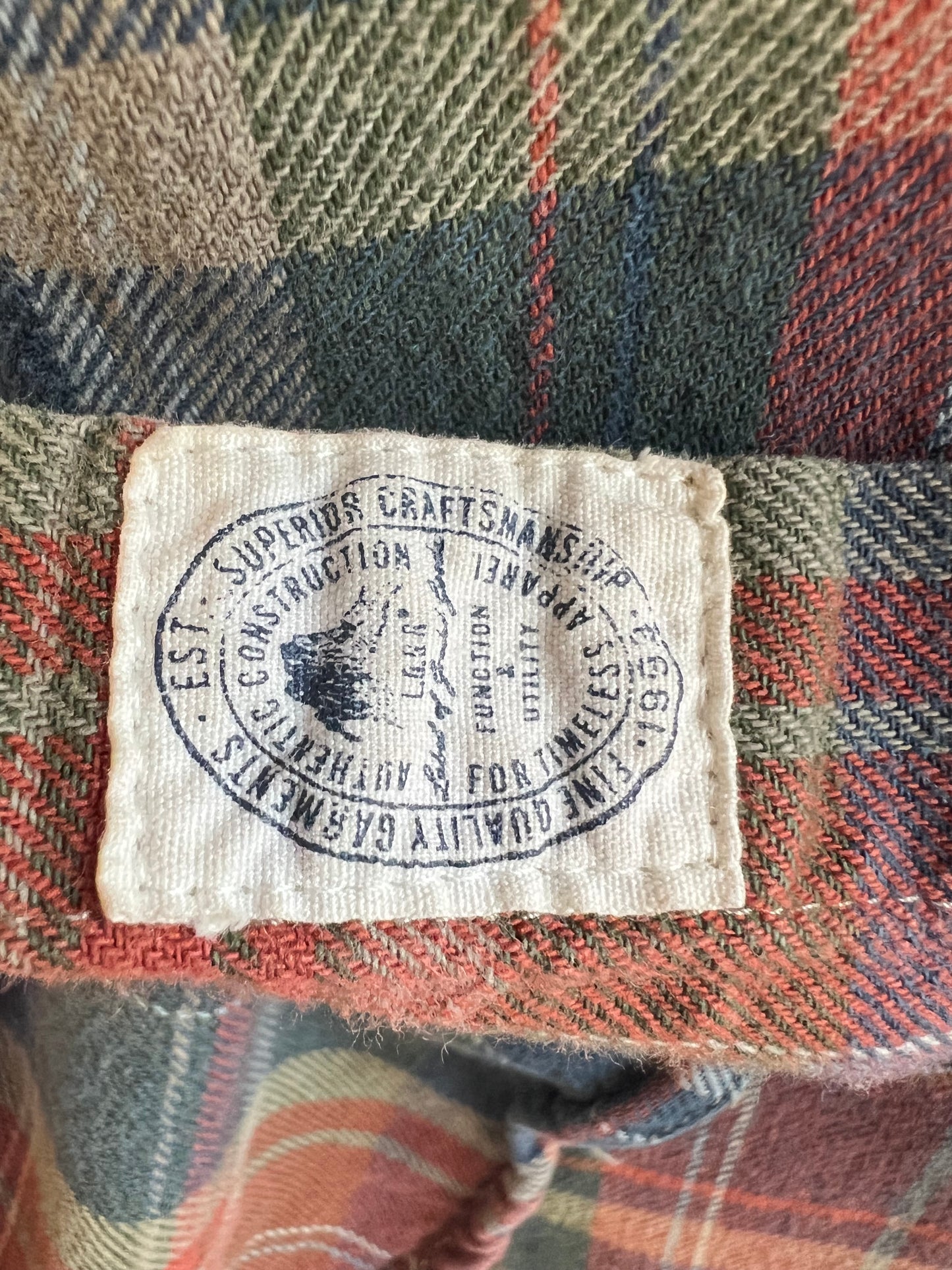 L.O.G.G. H&M Y2K Flannel Button Down Shirt, size s