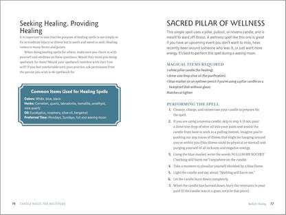 Candle Magic for Beginners Book (New)