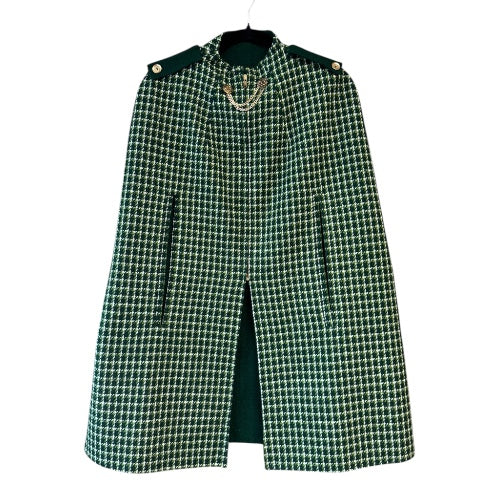 3-Piece 70’s Cape, Vest, & Pants, size small