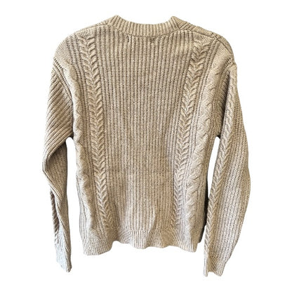 Banana Republic Beige Cable Knit Cardigan, size xs