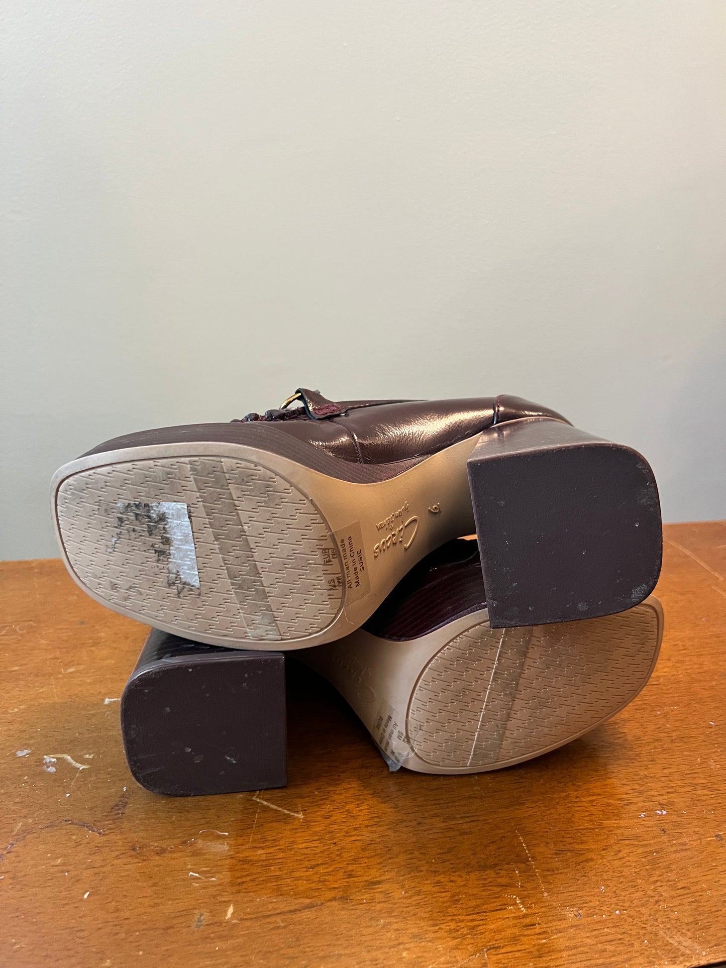 Circus NY Stacked Heel Loafers-size 6